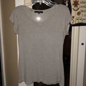 Black and white striped shirt